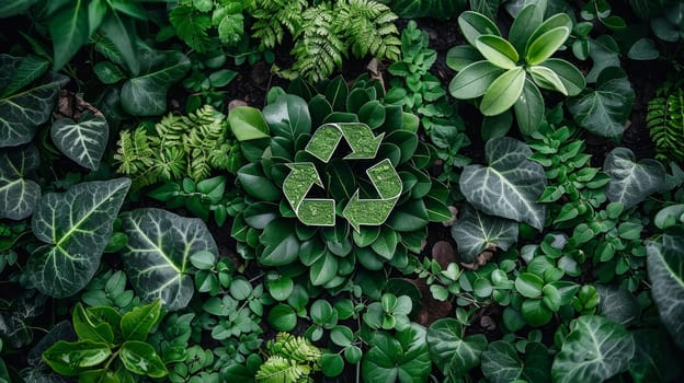 Background texture of leaves. Background of green leaves. Sustainability and environmental friendliness.