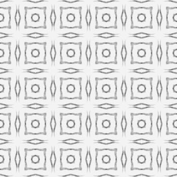 Textile ready favorable print, swimwear fabric, wallpaper, wrapping. Black and white unique boho chic summer design. Tropical seamless pattern. Hand drawn tropical seamless border.