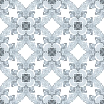 Tropical seamless pattern. Black and white popular boho chic summer design. Textile ready fresh print, swimwear fabric, wallpaper, wrapping. Hand drawn tropical seamless border.
