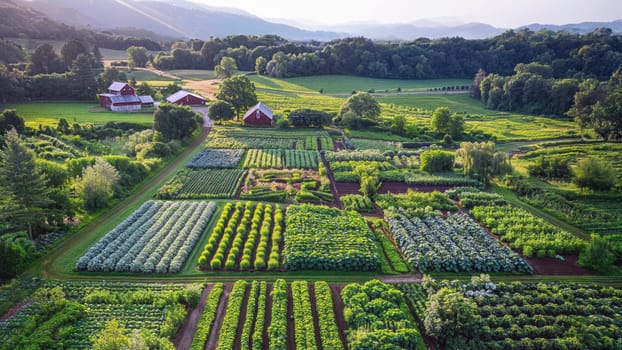 Overview of holistic farming practices on a biodynamic farm.