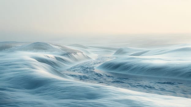 A background depicting a powerful wave of water. Wavy texture.