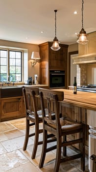 Bespoke kitchen design, country house and cottage interior design, English countryside style renovation and home decor idea