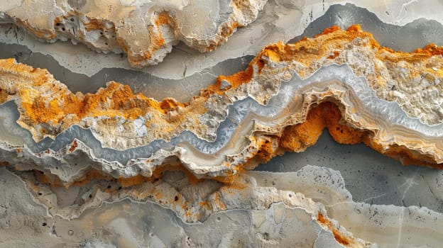 The surface of layered stone. Textures and patterns of stone . Abstract stone background.