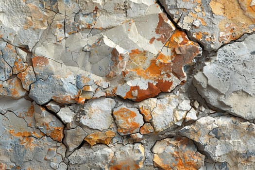 The surface of layered stone. Textures and patterns of stone . Abstract stone background.