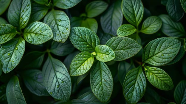 Green Leaf background, Environmental background and Desktop wallpaper.