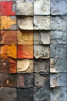 multicolored abstract background with a grunge-style bark texture. Bark background.