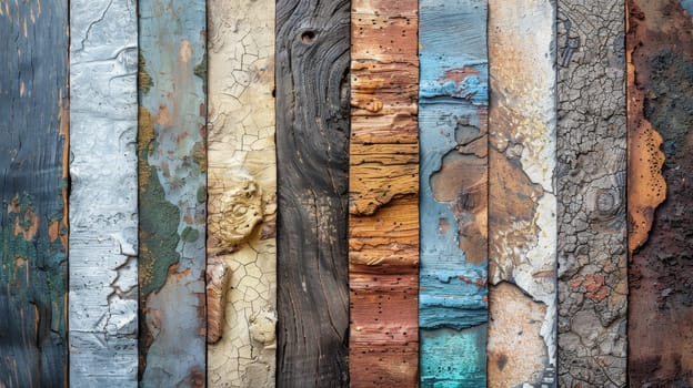 multicolored abstract background with a grunge wood texture. Wood fiber background.