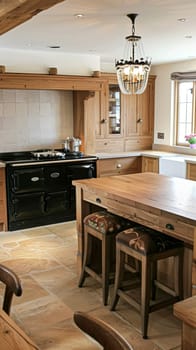 Bespoke kitchen design, country house and cottage interior design, English countryside style renovation and home decor idea