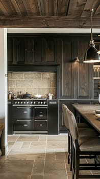 Bespoke kitchen design, country house and cottage interior design, English countryside style renovation and home decor idea