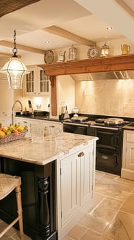 Bespoke kitchen design, country house and cottage interior design, English countryside style renovation and home decor idea