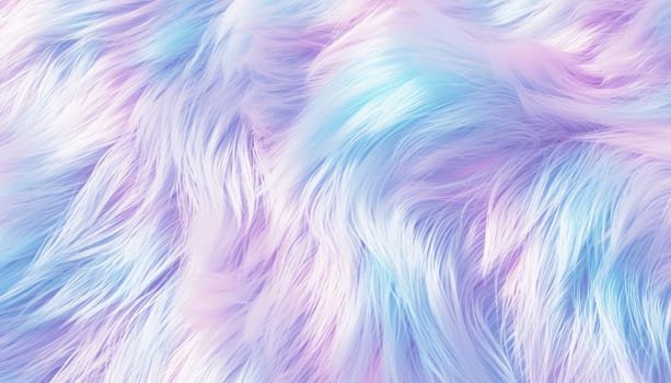 Colorful furry fabric close up, in the style of Plush material.