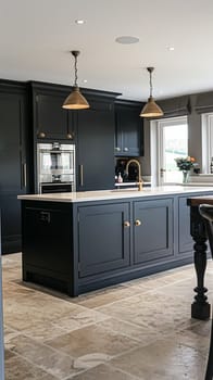 Bespoke kitchen design, country house and cottage interior design, English countryside style renovation and home decor idea