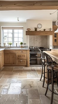 Bespoke kitchen design, country house and cottage interior design, English countryside style renovation and home decor idea