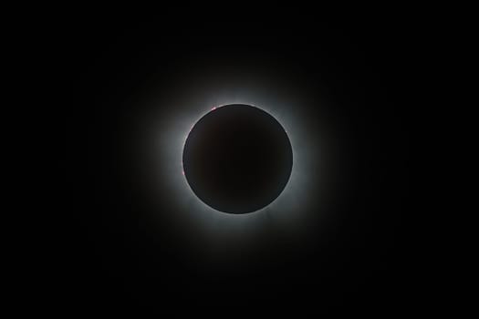 April 8, 2024 Total Solar Eclipse near Uvalde Texas.