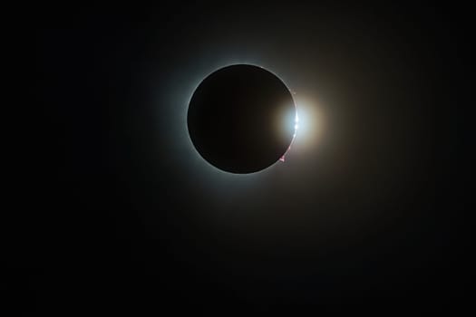 April 8, 2024 Total Solar Eclipse near Uvalde Texas.