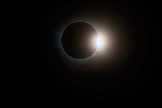 April 8, 2024 Total Solar Eclipse near Uvalde Texas.