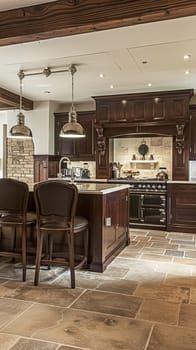 Bespoke kitchen design, country house and cottage interior design, English countryside style renovation and home decor idea