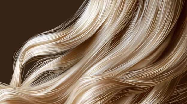 Hairstyle, beauty and hair care, long blonde healthy hair texture background for haircare shampoo, hair extensions and hair salon