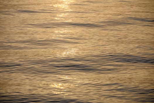 Sunset in Cyprus. The sun sets in the Mediterranean. Evening panorama 1