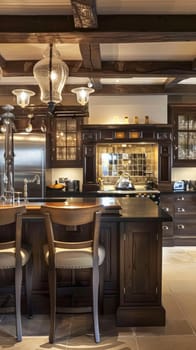 Bespoke kitchen design, country house and cottage interior design, English countryside style renovation and home decor idea