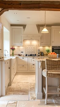 Bespoke kitchen design, country house and cottage interior design, English countryside style renovation and home decor idea