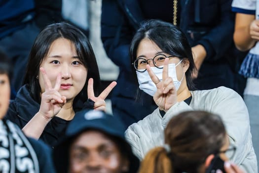 MELBOURNE, AUSTRALIA - MAY 22: Fans before Tottenham Hotspur play Newcastle United during the Global Football Week at The Melbourne Cricket Ground on May 22, 2024 in Melbourne, Australia