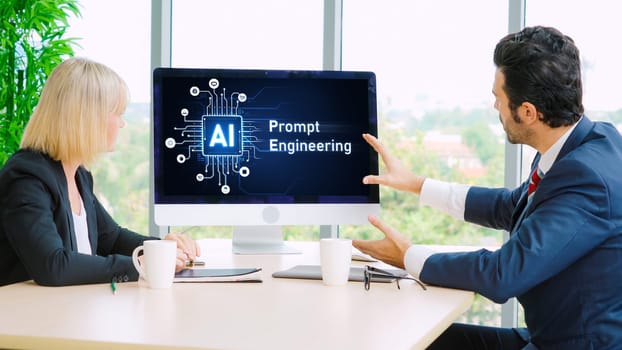 Generative AI virtual assistant tools for prompt engineer and user for ease of engage artificial intelligence AI technology help people to work with generative AI functions by prompting the AI snugly