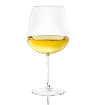Iittala Essence Sweet Wine glass clear lead free glass petite rounded bowl golden dessert wine. Close-up wine glass, isolated on transparent background