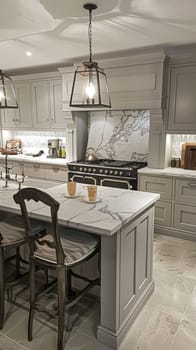 Bespoke kitchen design, country house and cottage interior design, English countryside style renovation and home decor idea