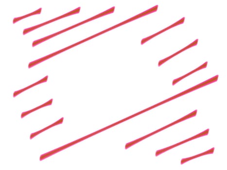 Red lines diagonal across with open space . High quality illustration