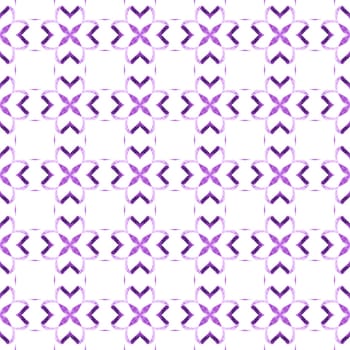 Textile ready fine print, swimwear fabric, wallpaper, wrapping. Purple dazzling boho chic summer design. Organic tile. Trendy organic green border.