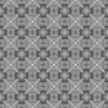 Hand drawn green mosaic seamless border. Black and white cute boho chic summer design. Textile ready breathtaking print, swimwear fabric, wallpaper, wrapping. Mosaic seamless pattern.