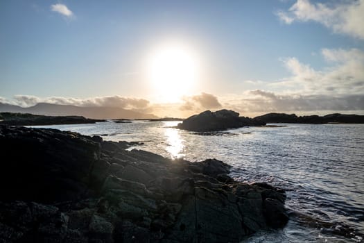 The beautiful coast at Rosbeg in County Donegal - Ireland