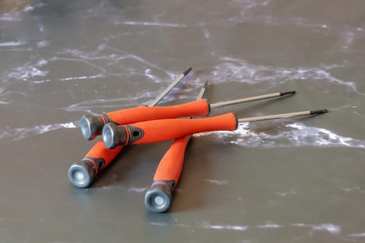 Set of work tools for various repairs. High quality photo