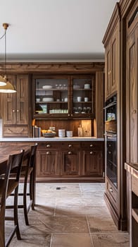 Bespoke kitchen design, country house and cottage interior design, English countryside style renovation and home decor idea