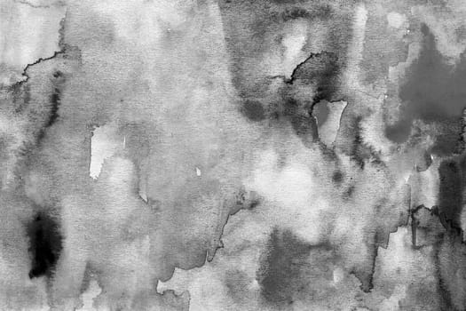 Black and white monochrome watercolor texture