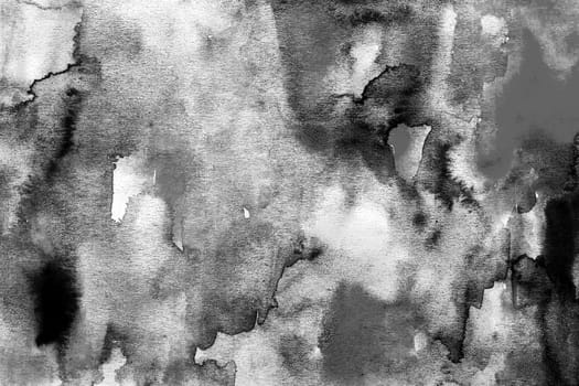 Black and white monochrome watercolor texture