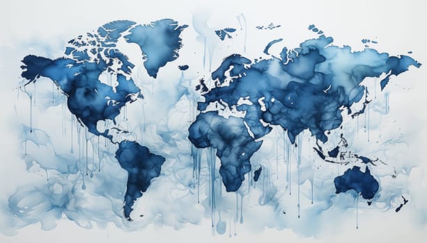 World map - abstract background. High quality photo