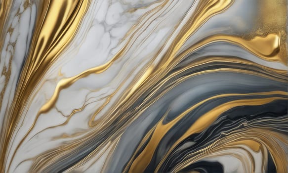 Luxury white golden marble texture background. Panoramic Marbling Texture Design for Banner, Wallpaper, Headlines, Website, Design Template.