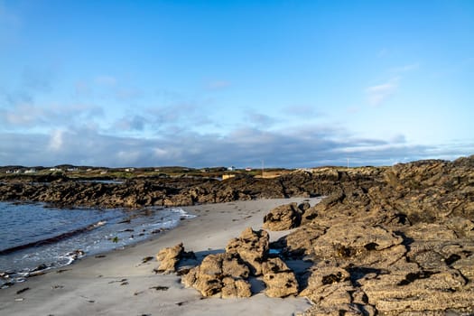 The beautiful coast at Rosbeg in County Donegal - Ireland