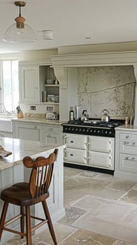 Bespoke kitchen design, country house and cottage interior design, English countryside style renovation and home decor idea