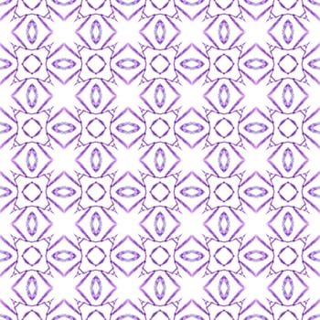 Striped hand drawn design. Purple radiant boho chic summer design. Textile ready amusing print, swimwear fabric, wallpaper, wrapping. Repeating striped hand drawn border.