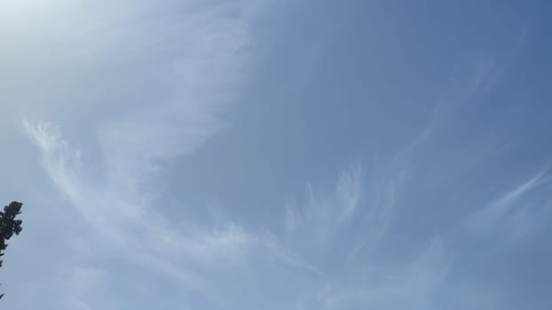 Blue sky clouds nature background . High quality photo