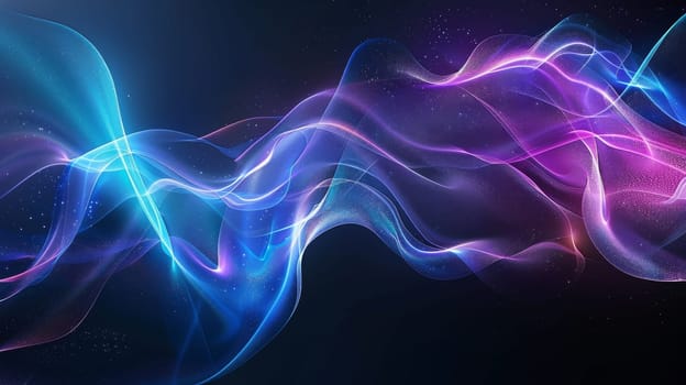 abstract technology particle of light background.