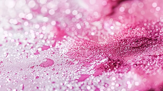 Abstract background for cosmetic products. Close-up of makeup texture, bright and sparkles beauty