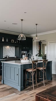 Bespoke kitchen design, country house and cottage interior design, English countryside style renovation and home decor idea