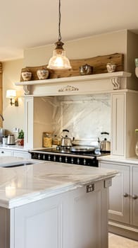 Bespoke kitchen design, country house and cottage interior design, English countryside style renovation and home decor idea