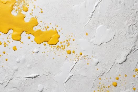 White and yellow textured wall background painted