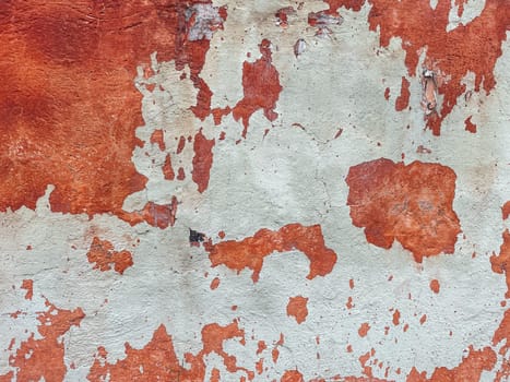 gray orange vintage wall texture as background