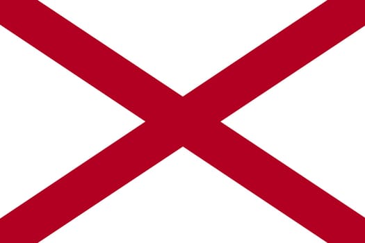 An Alabama State Flag background illustration